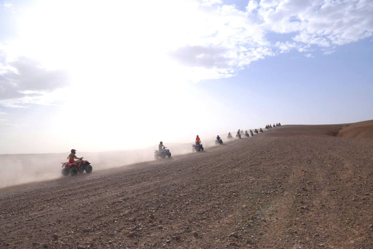 Quad au Désert d'Agafay